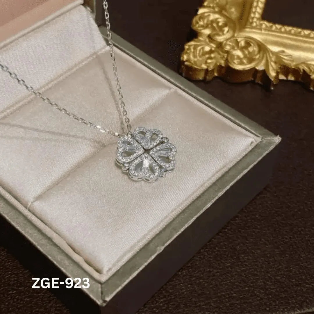 Golden silver necklace for women daily wear