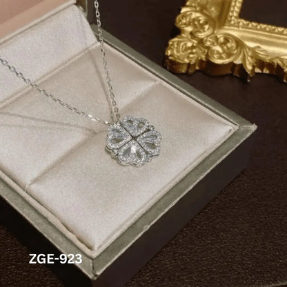 Golden silver necklace for women daily wear