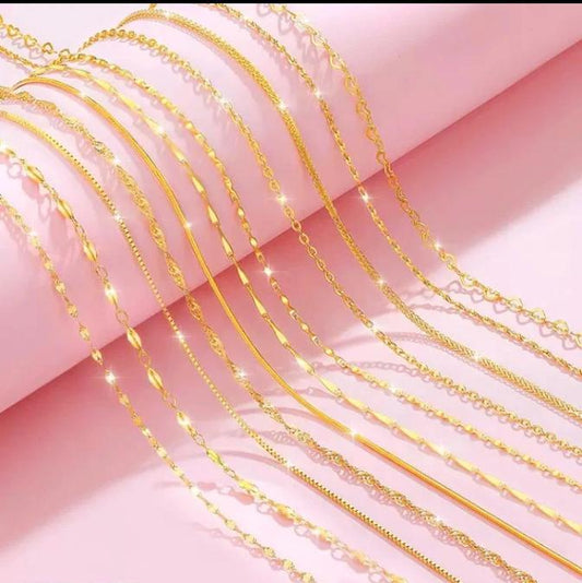 Gold Chain for Men Women Daily Wear Elegant Design