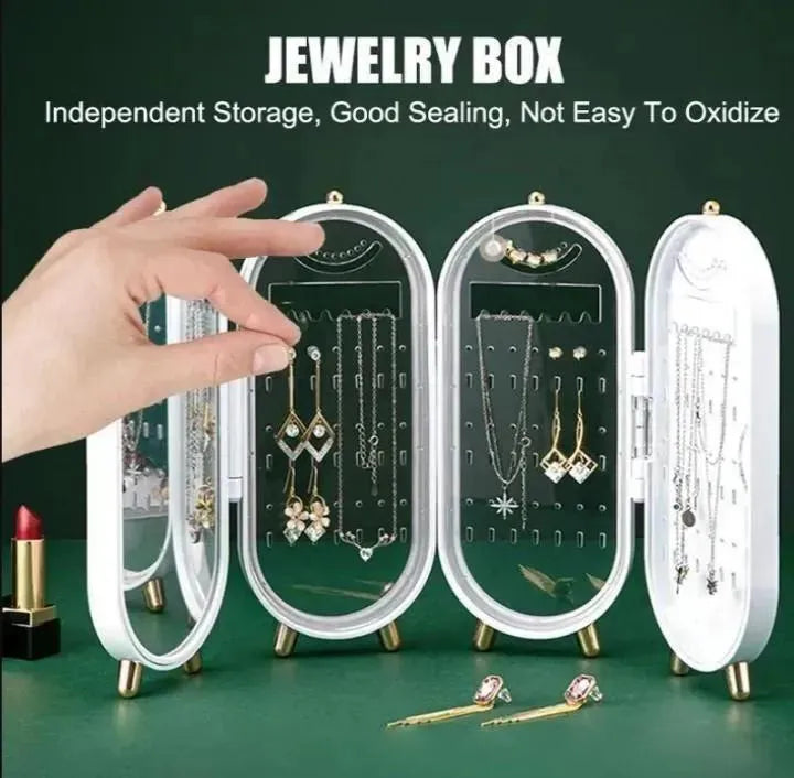 Green 3-D Jewellery Display Box for Home Decor